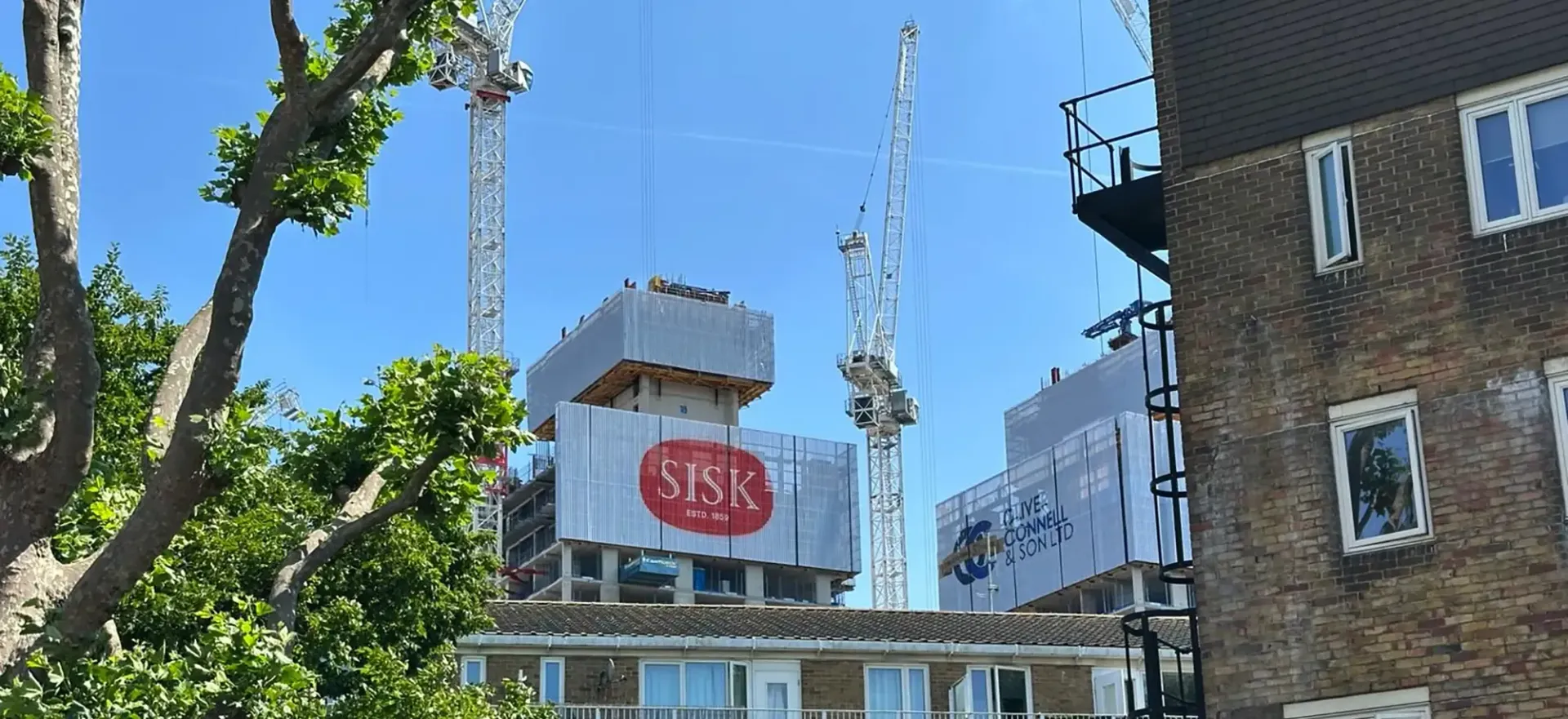 The Bermondsey Project large scale cladding