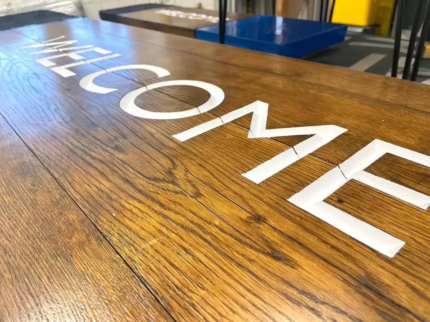 Cathedral signage renovation
