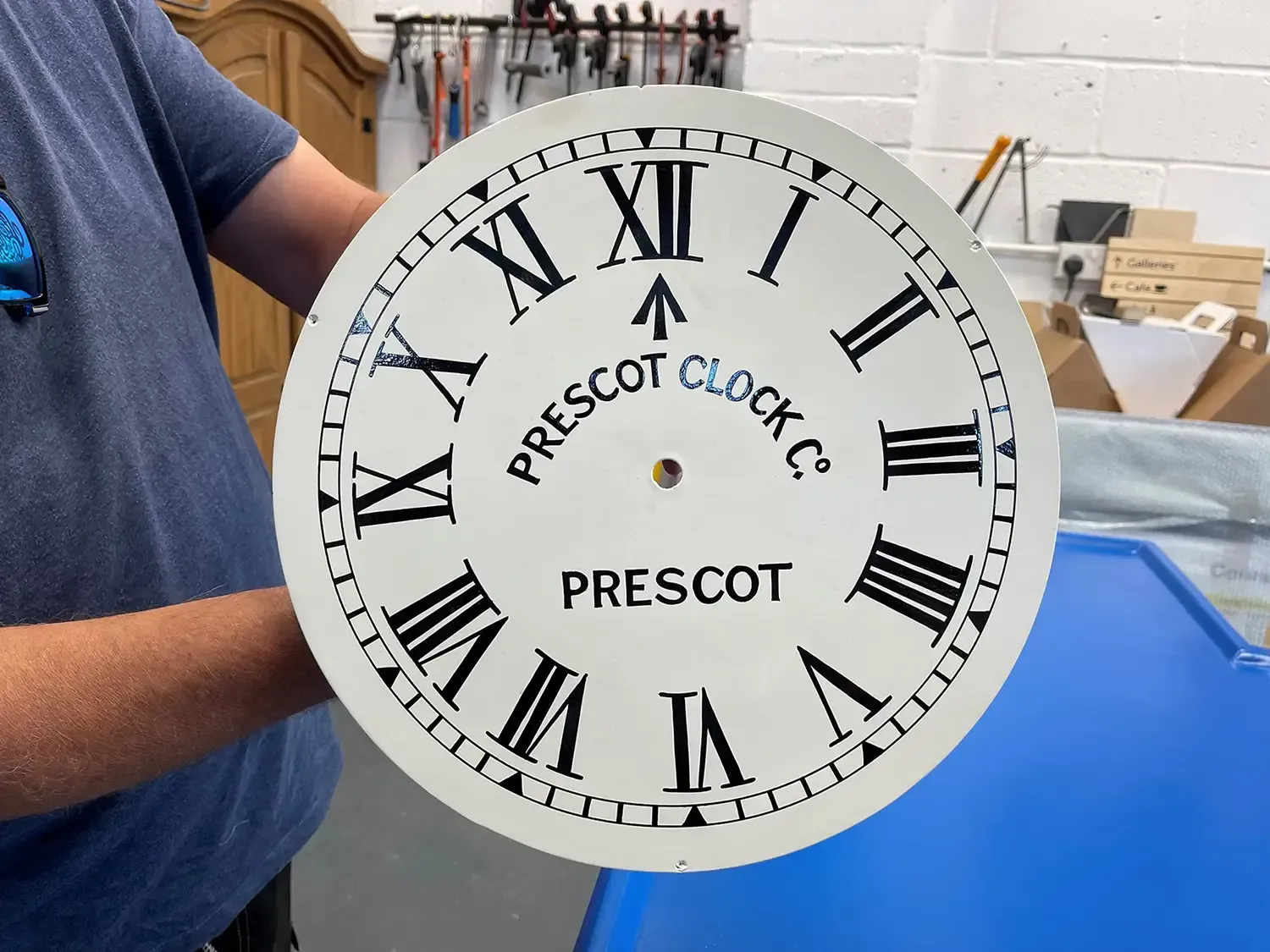 Clockface renovation