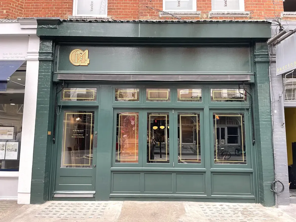 Goodge Street corporate signage