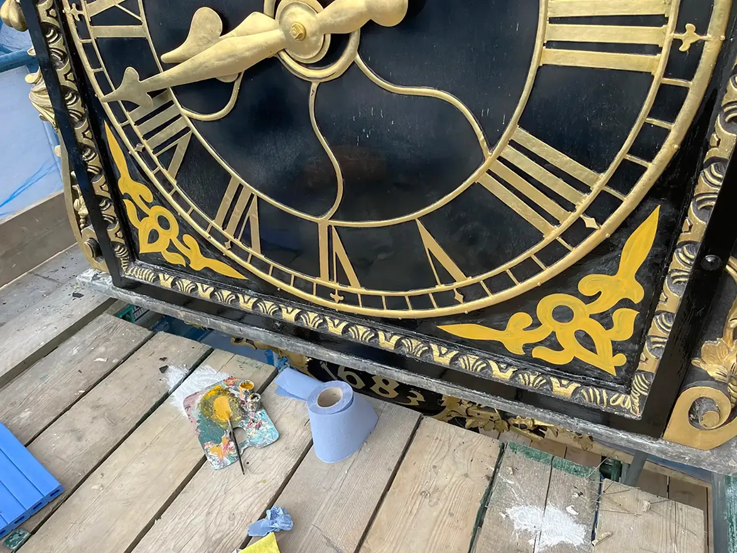 Guildford Guildhall clock restoration kit