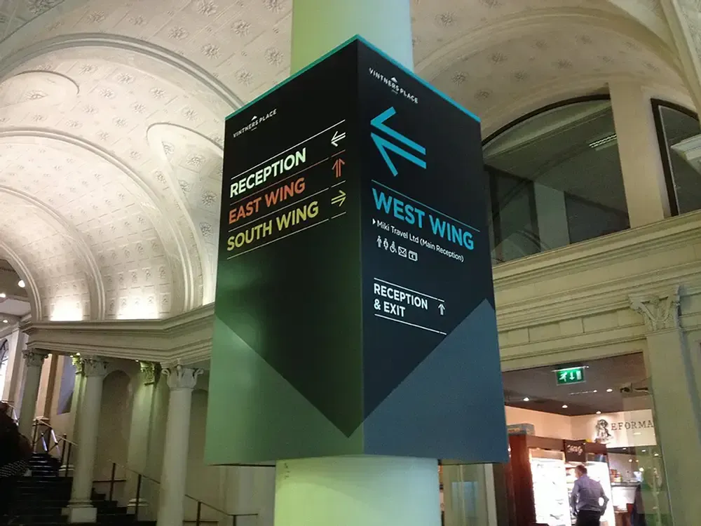 Vintners Place way finding signage