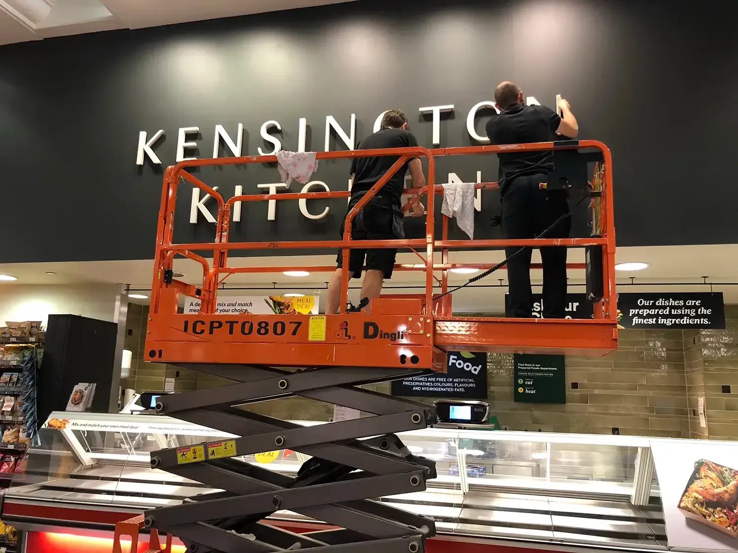 Whole Foods Kensington Kitchen installation