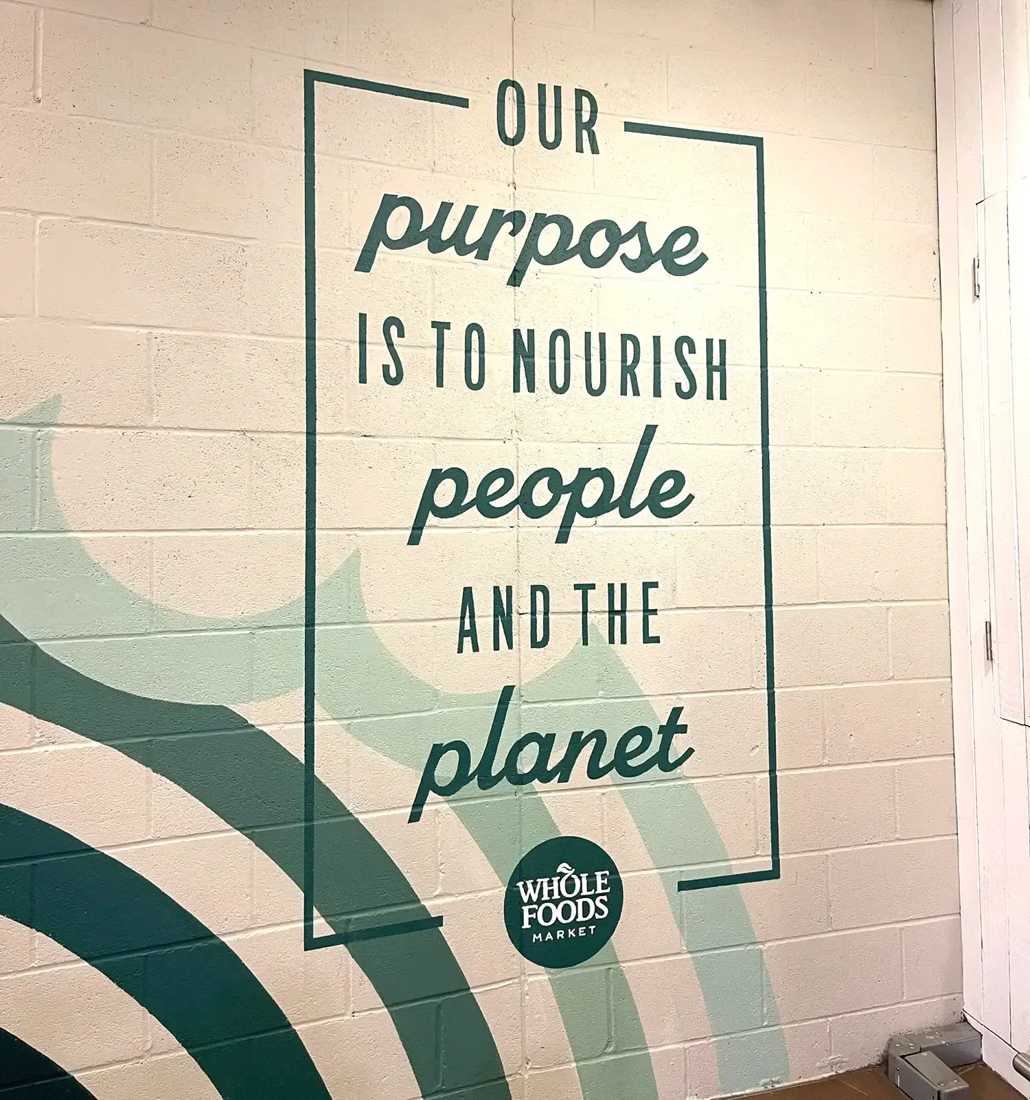 Signwriting for Whole Foods