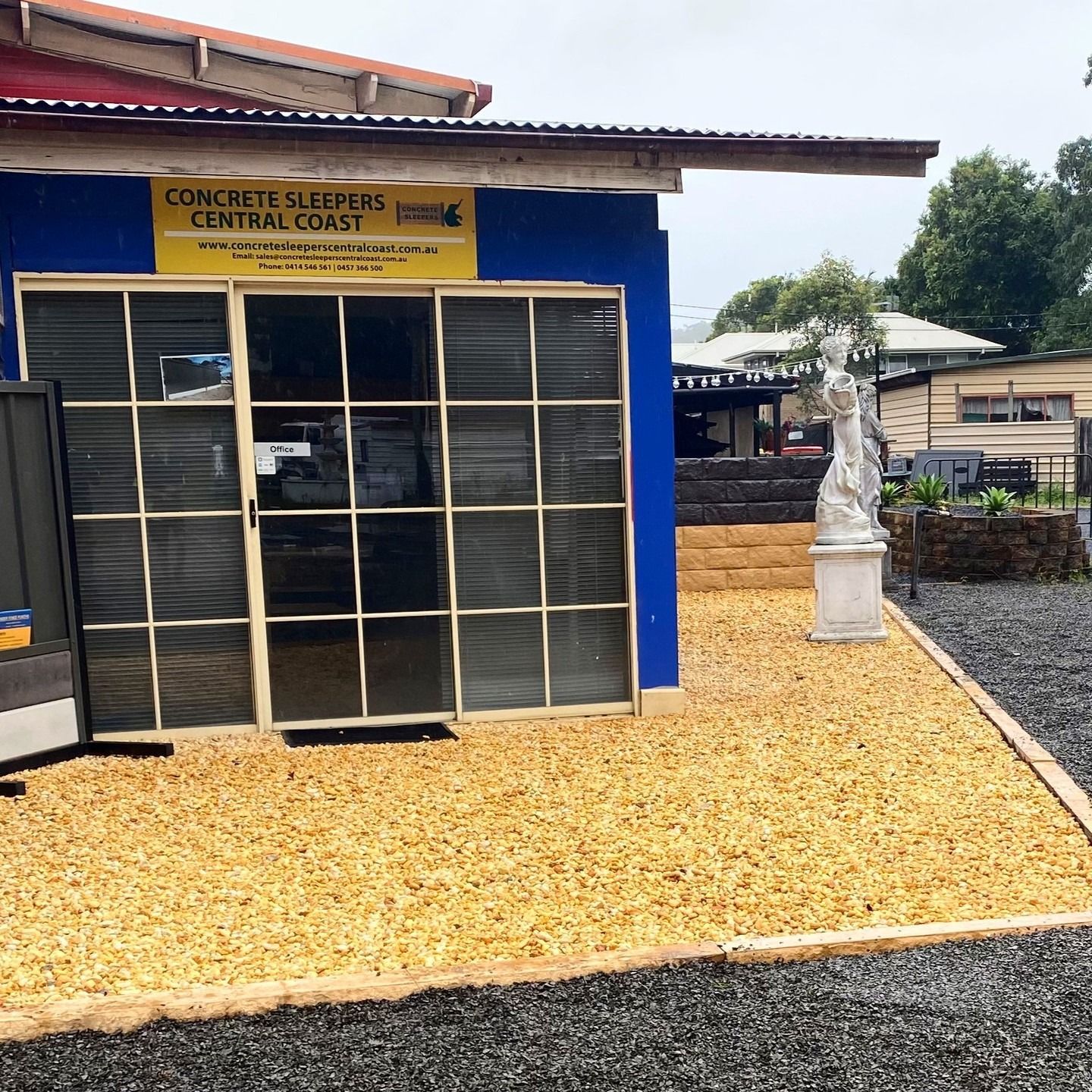 Storefront With Window Display — Concrete Sleepers NSW - Port Macquarie in Sancrox, NSW