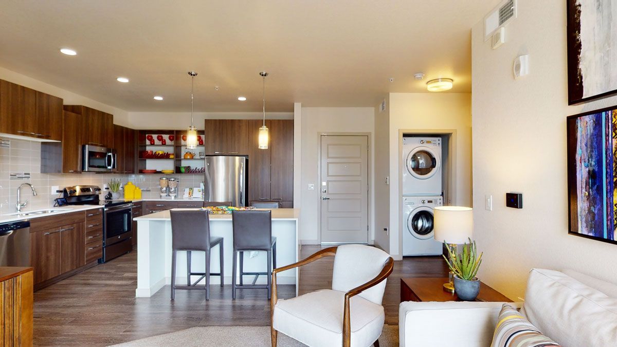apartment floor plan.