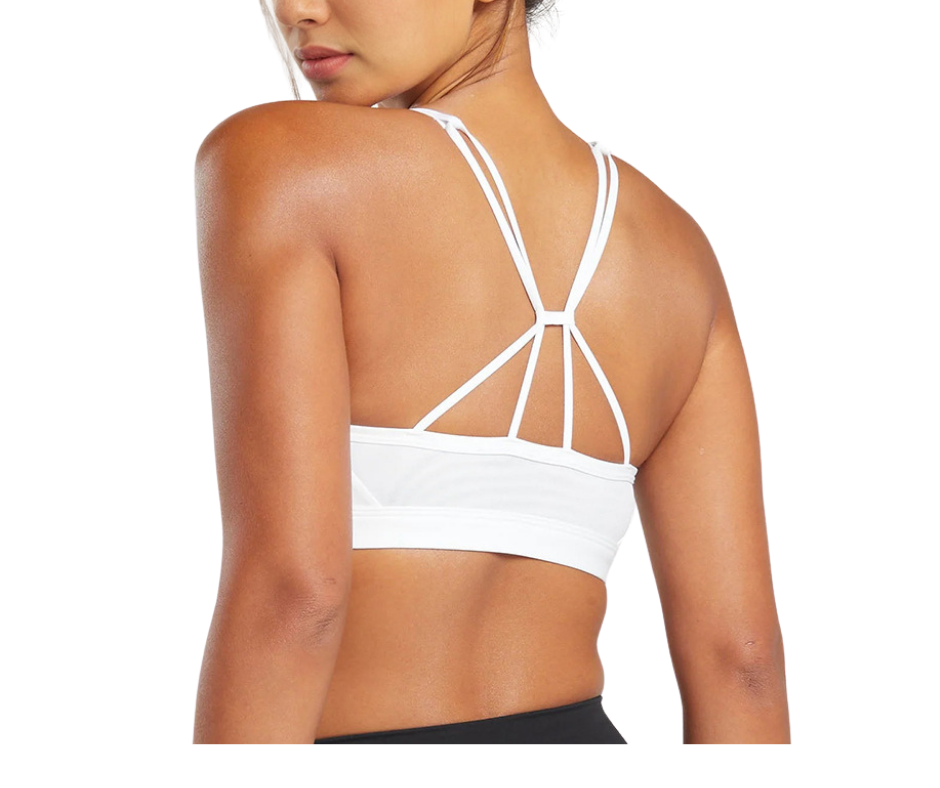 Ruched Padded Sports Bra
