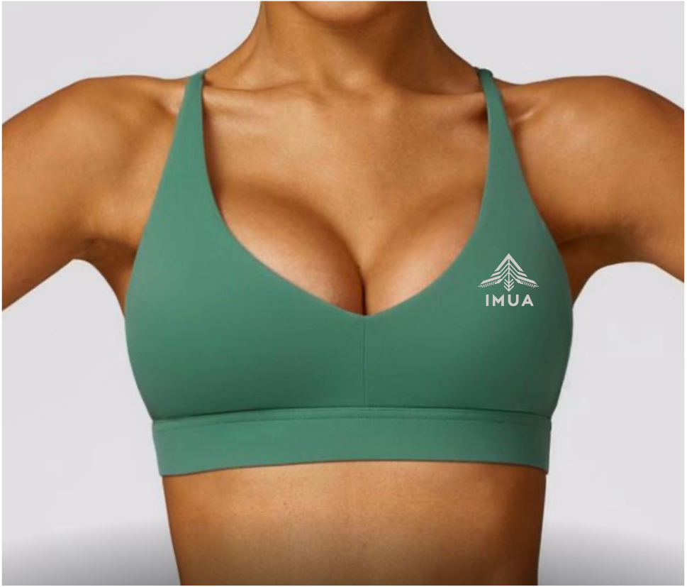 Strappy Triangle Sports Bra
