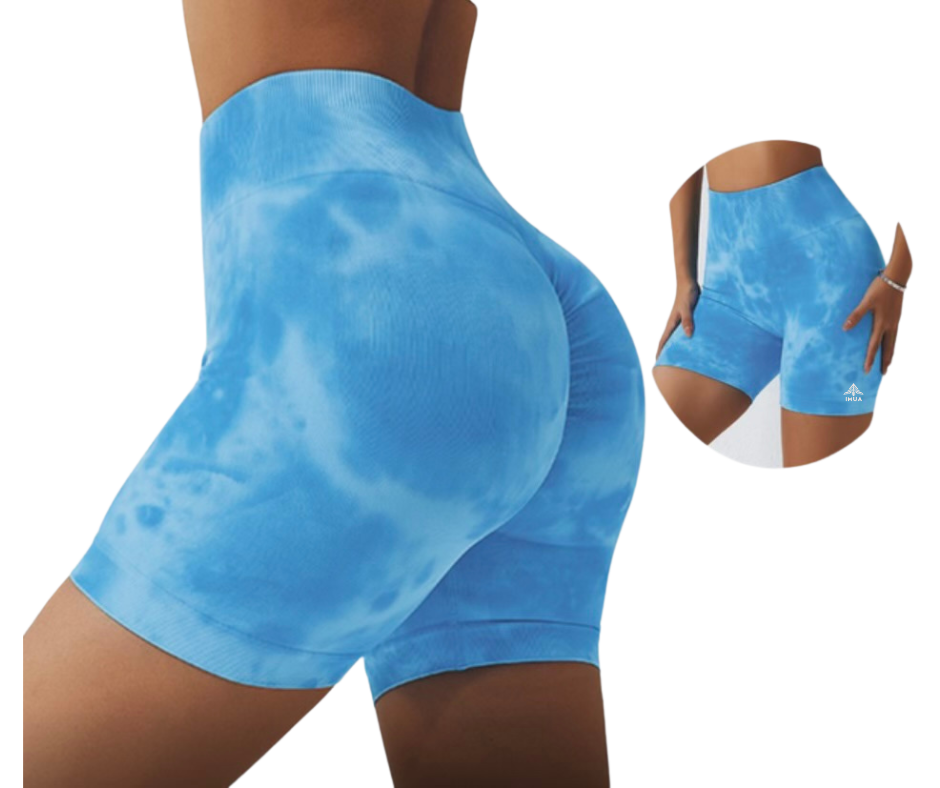 High Waisted Ribbed Shorts