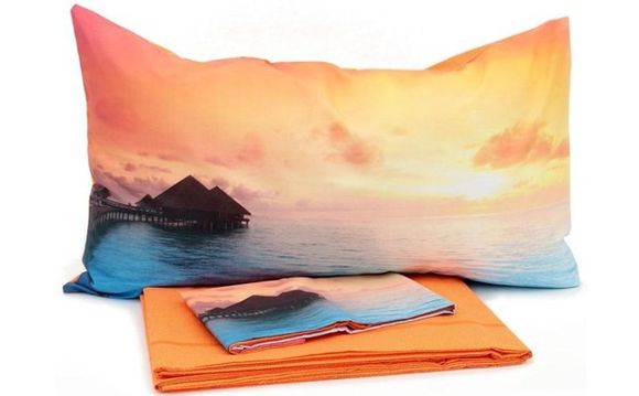 set letto stampato