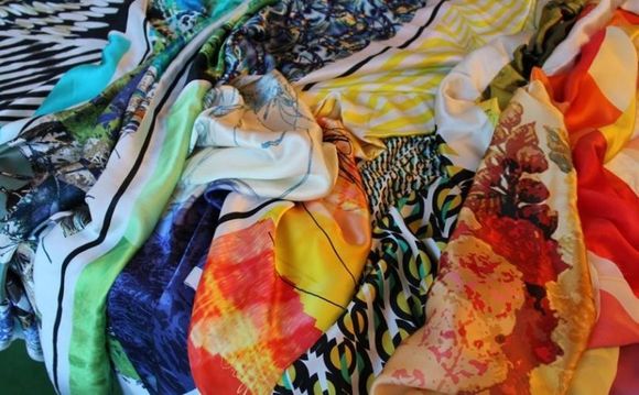 foulard stampato