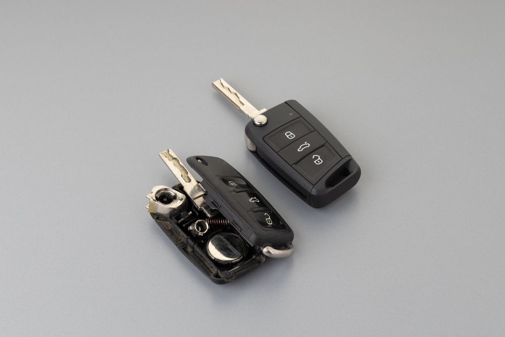 Two Black Car Key Fobs in Port Macquarie