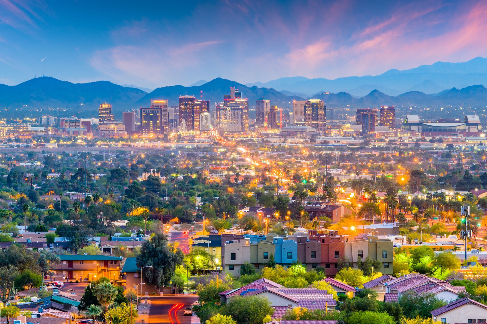 Stock photo of the city of Phoenix