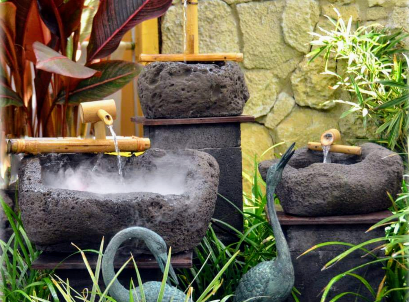 Japanese Accents 3 — Waimanalo, HI — Big Rock Garden