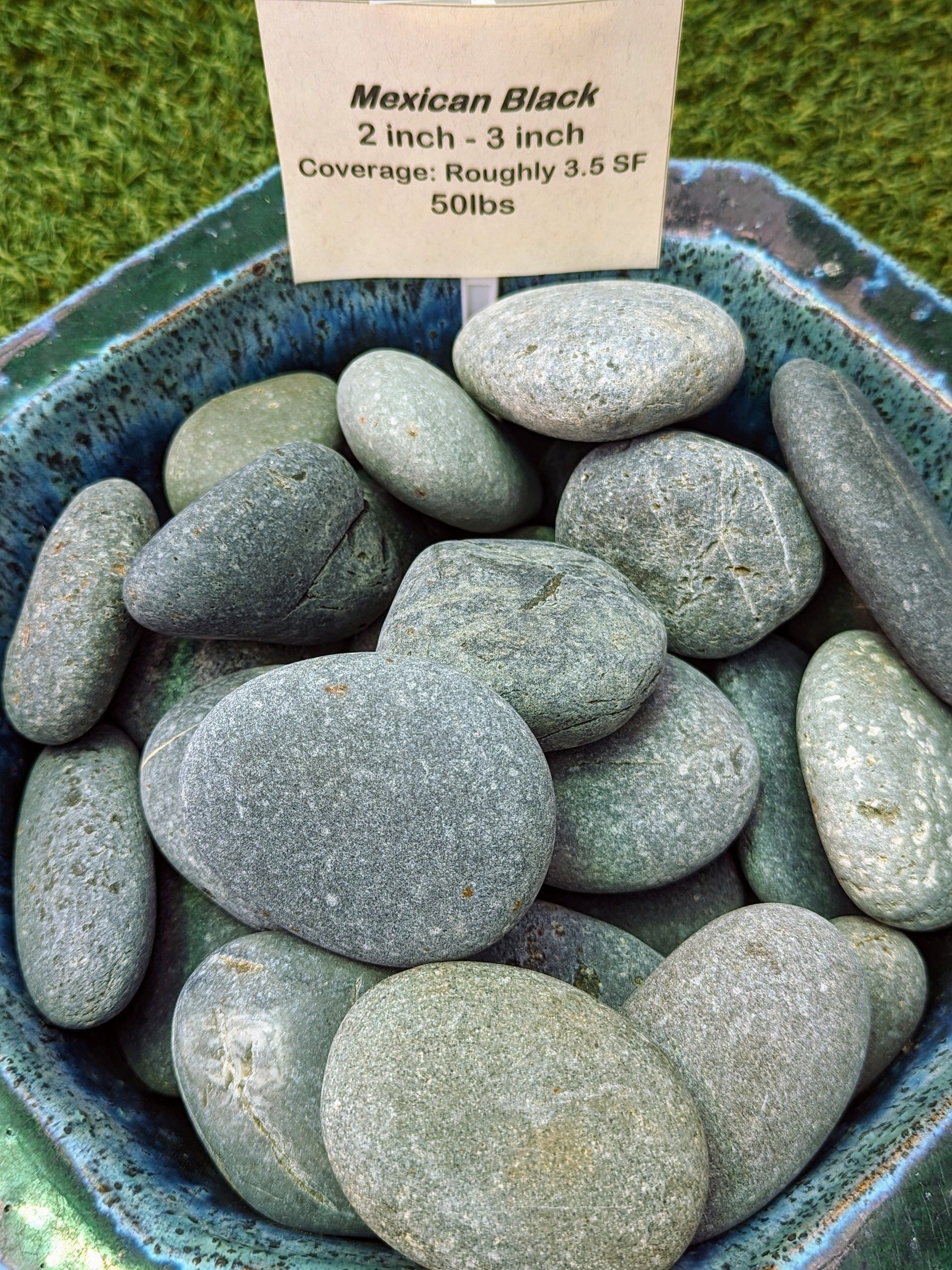 Mexican Black Stones — Waimanalo, HI — Big Rock Garden