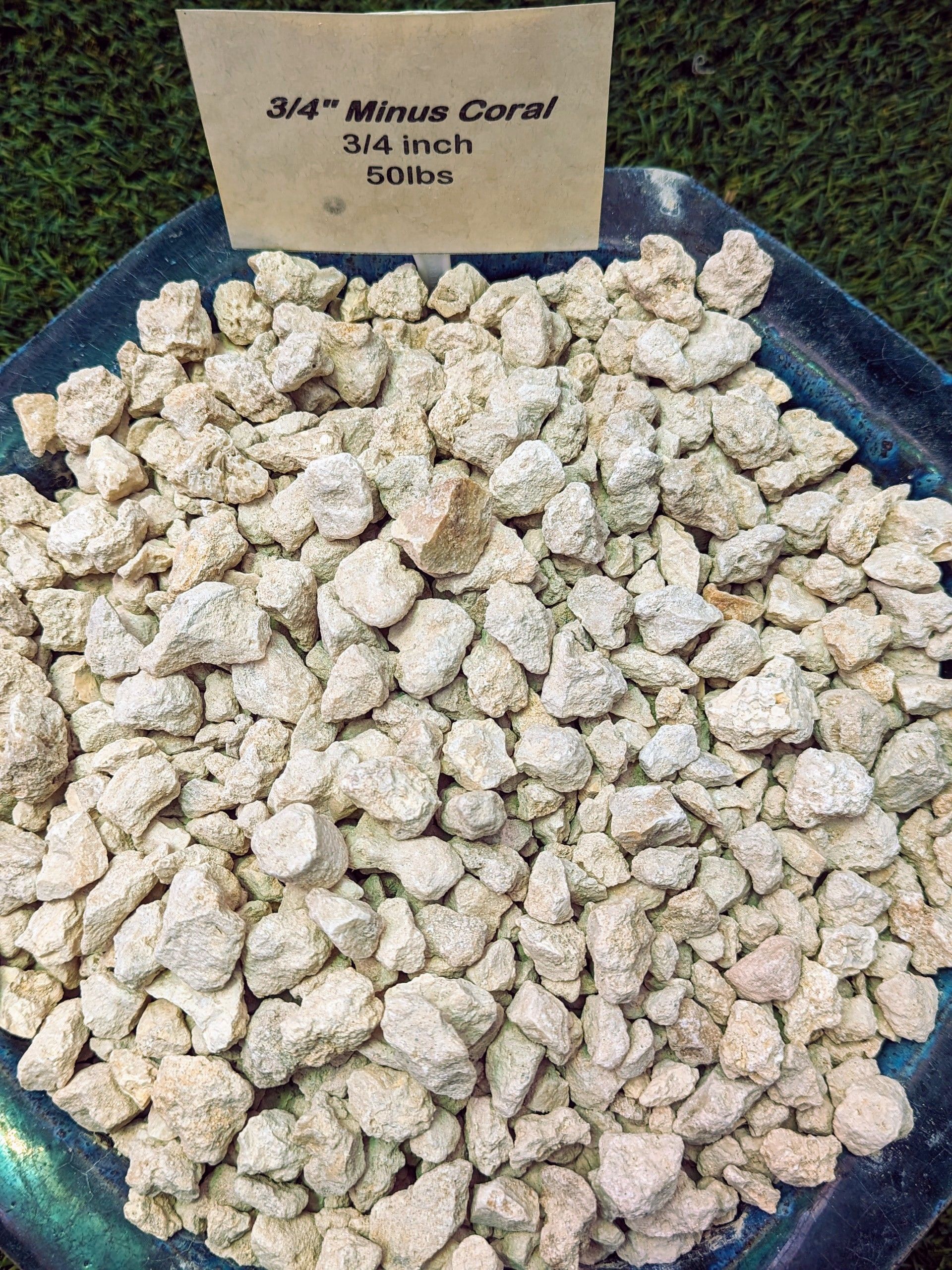 3/4 Inch Minus Coral — Waimanalo, HI — Big Rock Garden