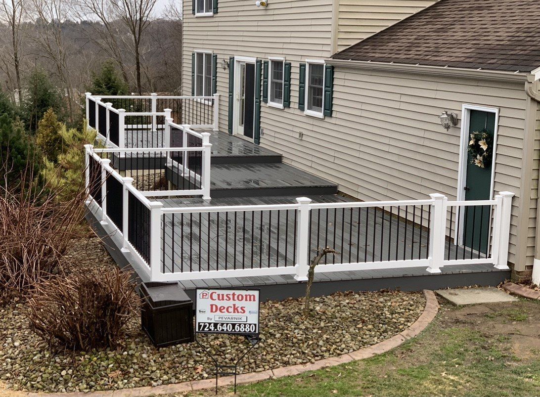 Residential Trex Deck — Greensburg, PA — Pevarnik Construction