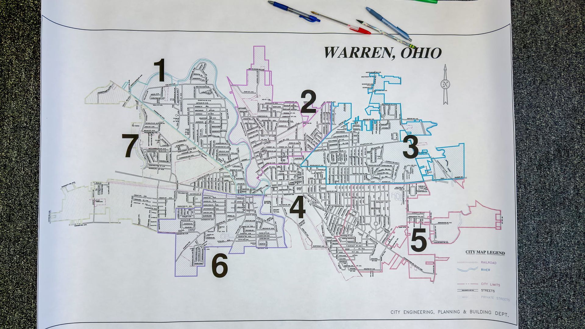 City of Warren Map
