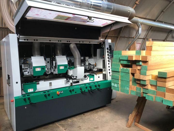 Weinig Moulder in use to show how to  Improve Your Timber Gate Business