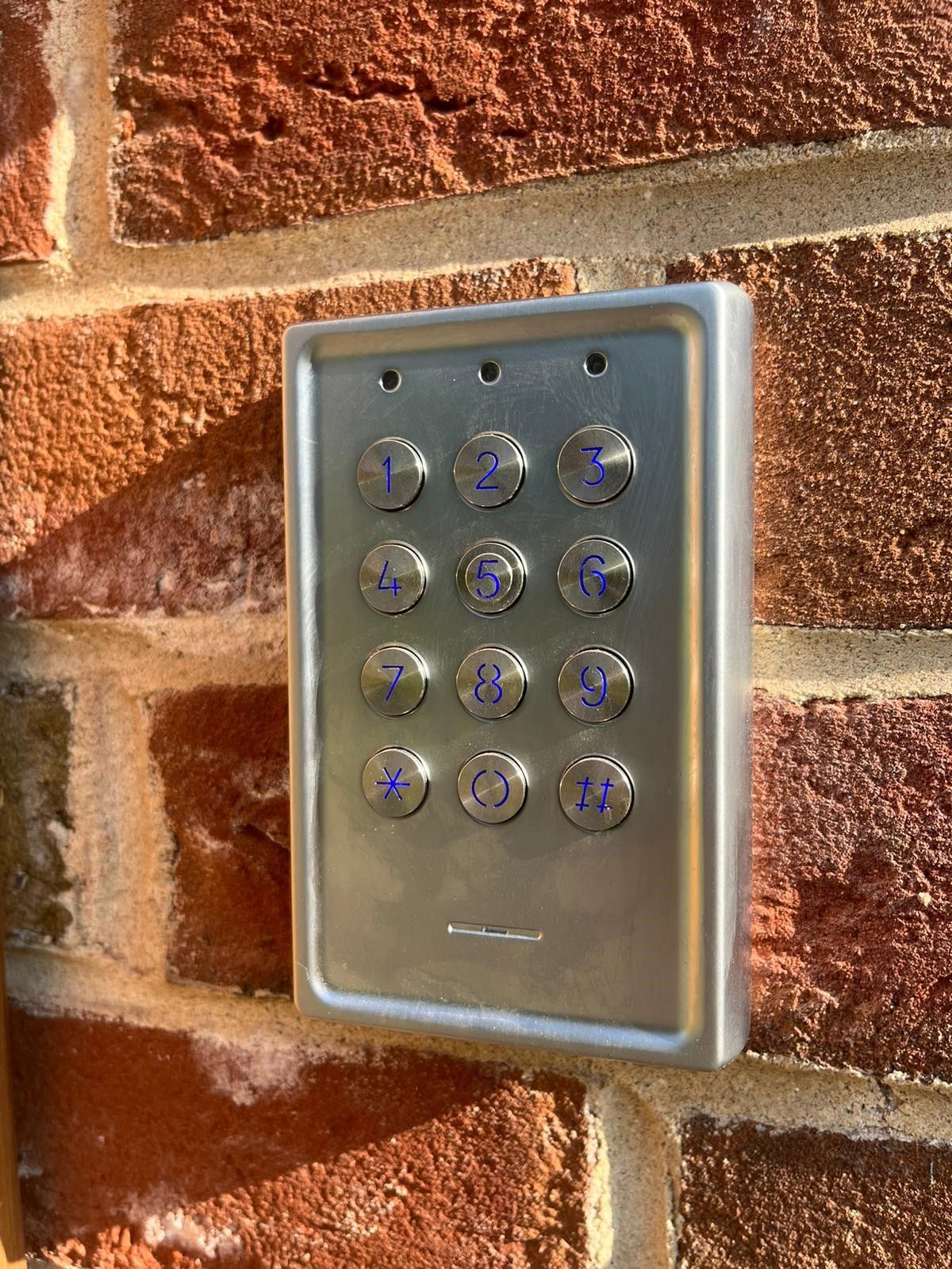 Access Control Code Entry System
