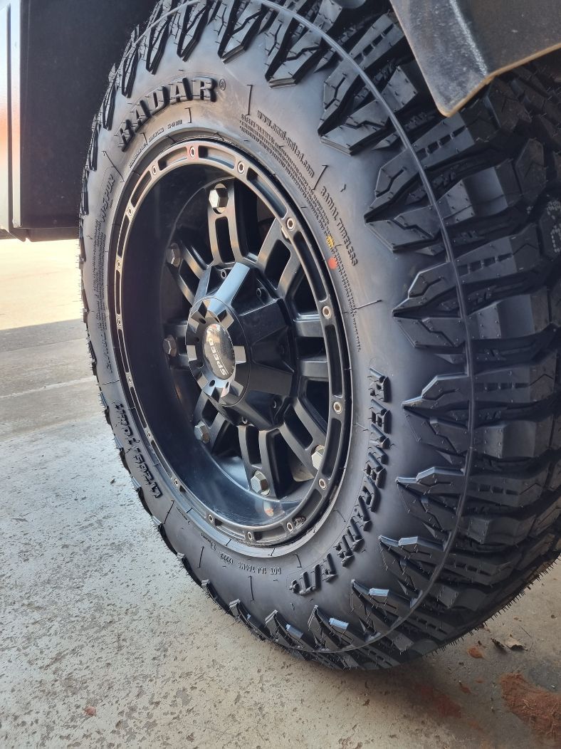 A Close Up of a Tyre and Wheel on a Vehicle — Turbo's Tyres In Humpty Doo, NT
