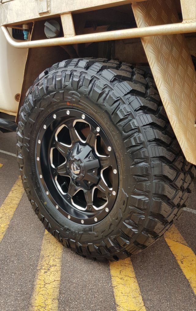 A Close Up of a Tyre on a Truck — Turbo's Tyres In Humpty Doo, NT