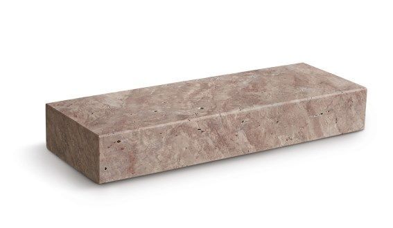 Gradone travertino rosa - International Pietre