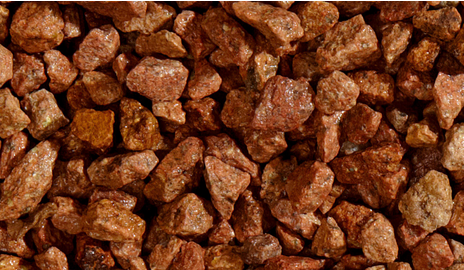 granulato porfido arancione