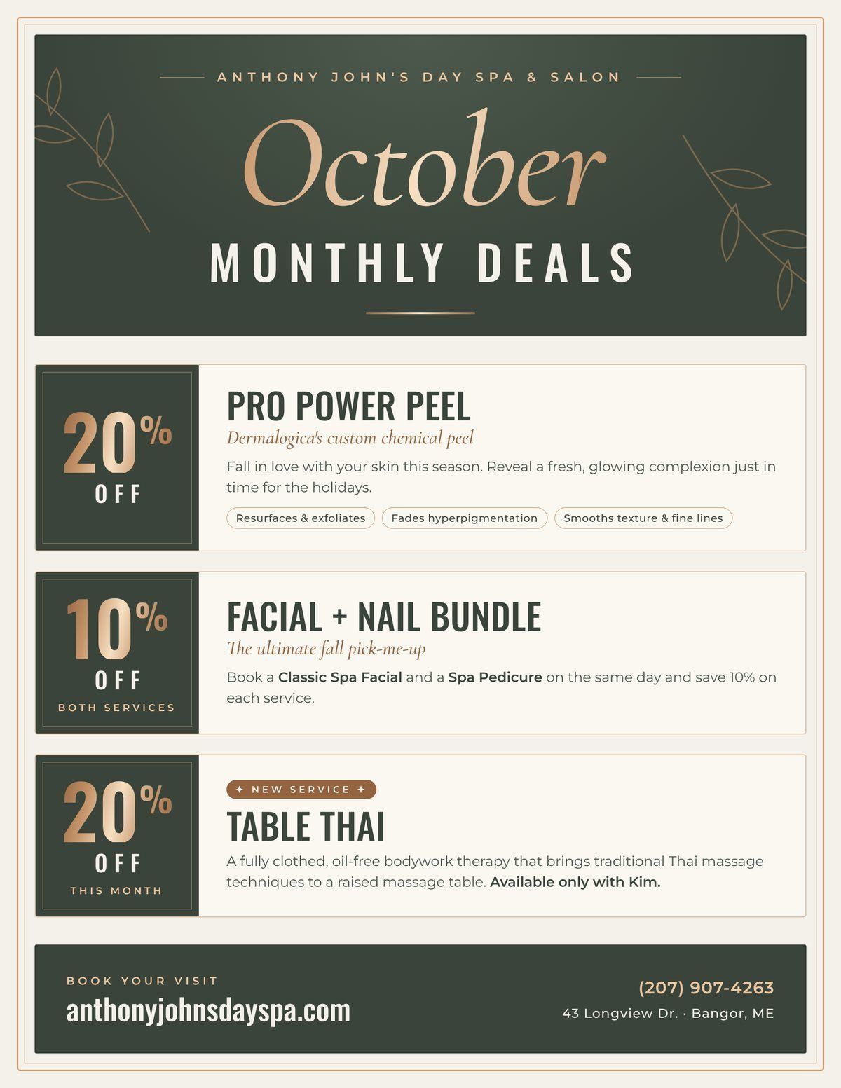 MONTHLY DEALS