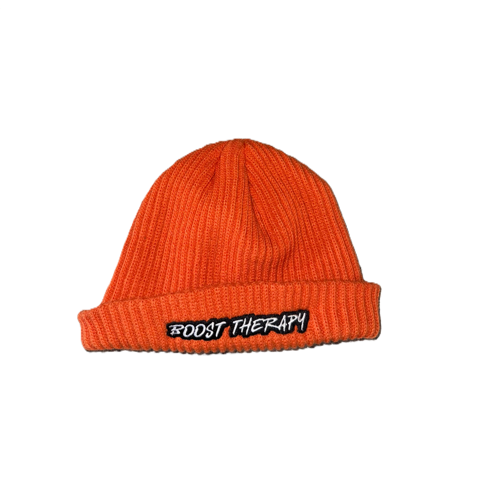 Orange Boosttherapy beanie