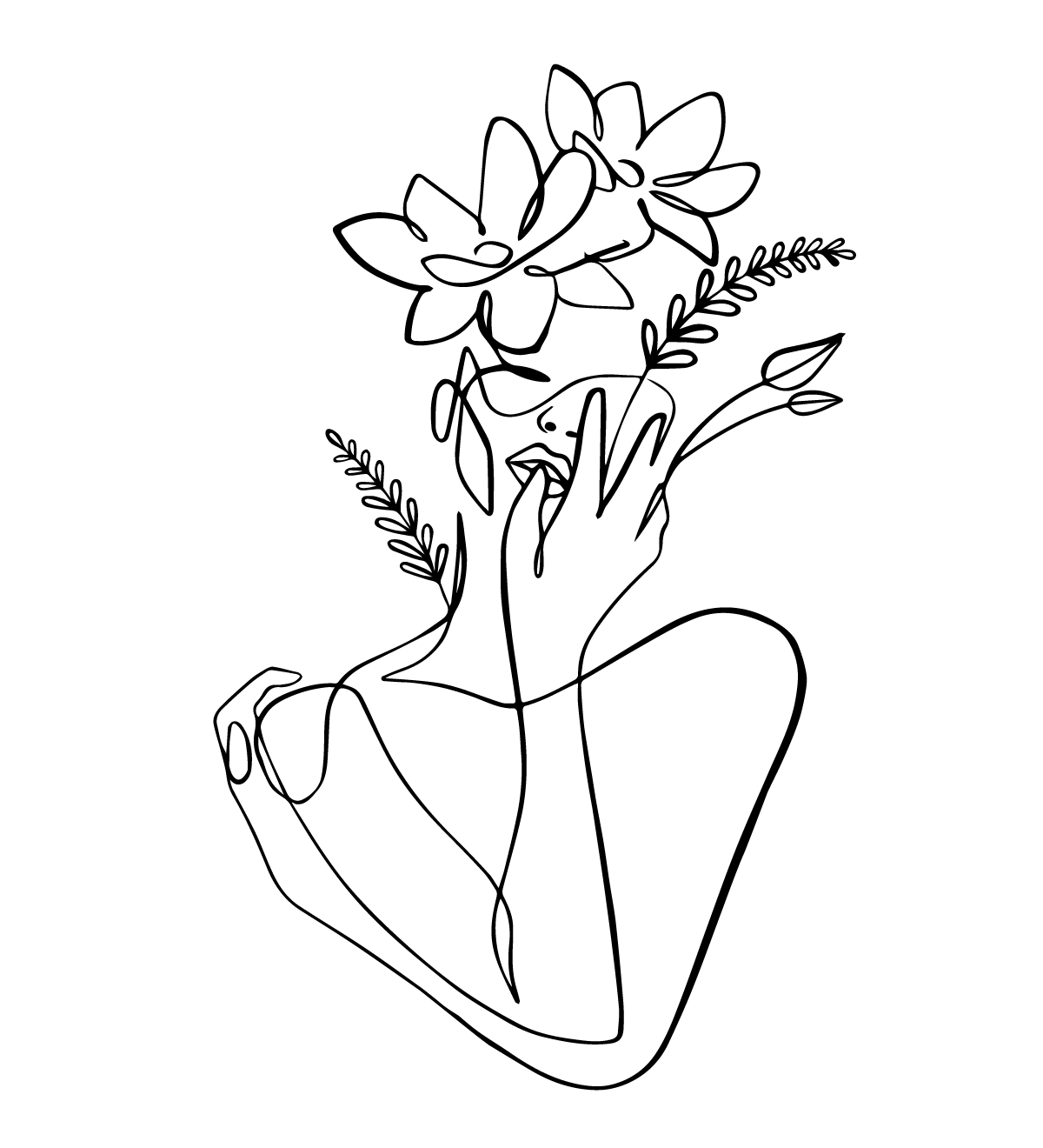 Gesicht Grafik