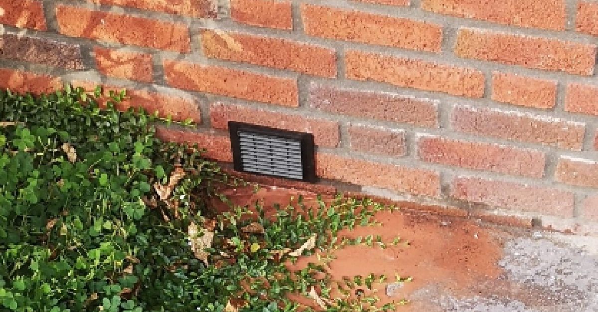 Kruipruimte ventilatie plaatsen