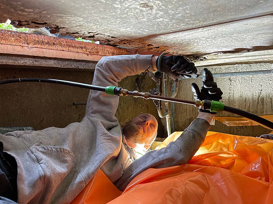 De kruipruimte ventilatie specialist van Eindhoven melvin