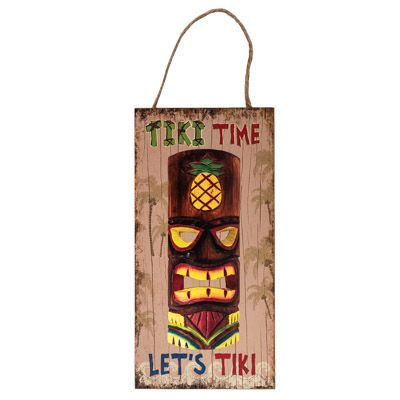 Tiki Mask Sign GI W-9697