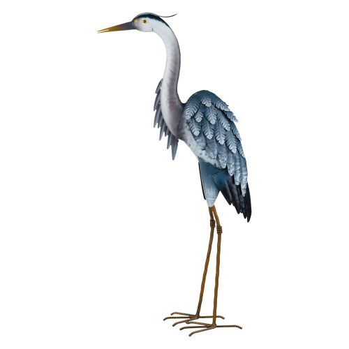 Double Heron Metal Wall Decor