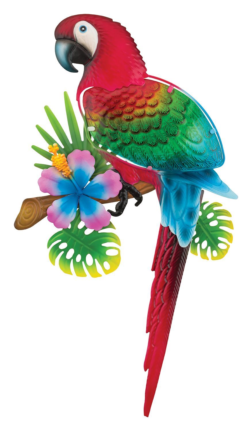 Macaw Metal Wall Decor