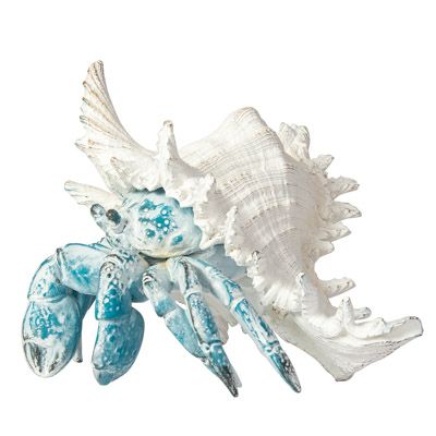 White-Washed Blue Crab in Shell 8 1/4