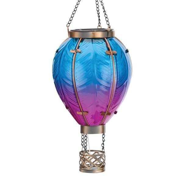 Hot Air Balloon Solar Sm/Blue