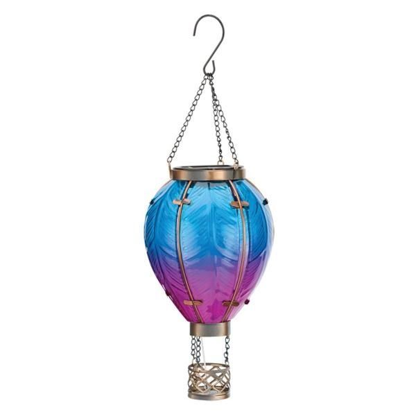 Hot Air Balloon Solar Sm/Blue