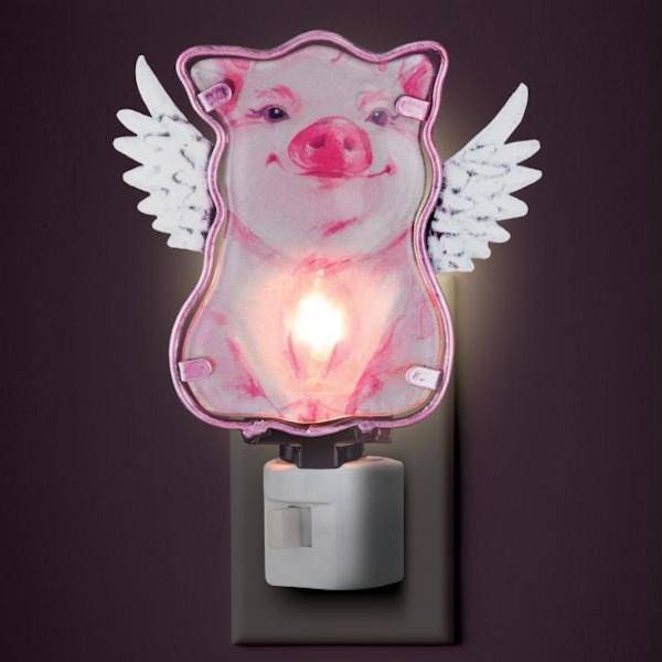 Flying Pig Night Light