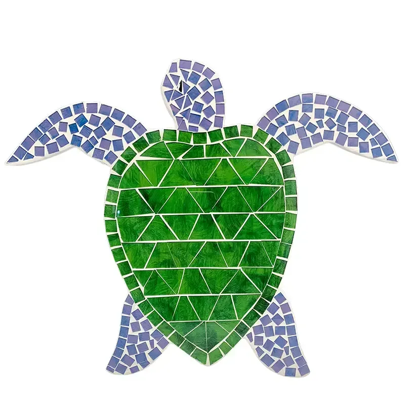 Green Mosaic Sea Turtle 17