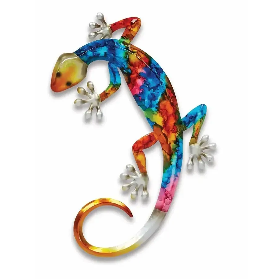 Gecko Colorful Wall Decor Small KK MAW-19G