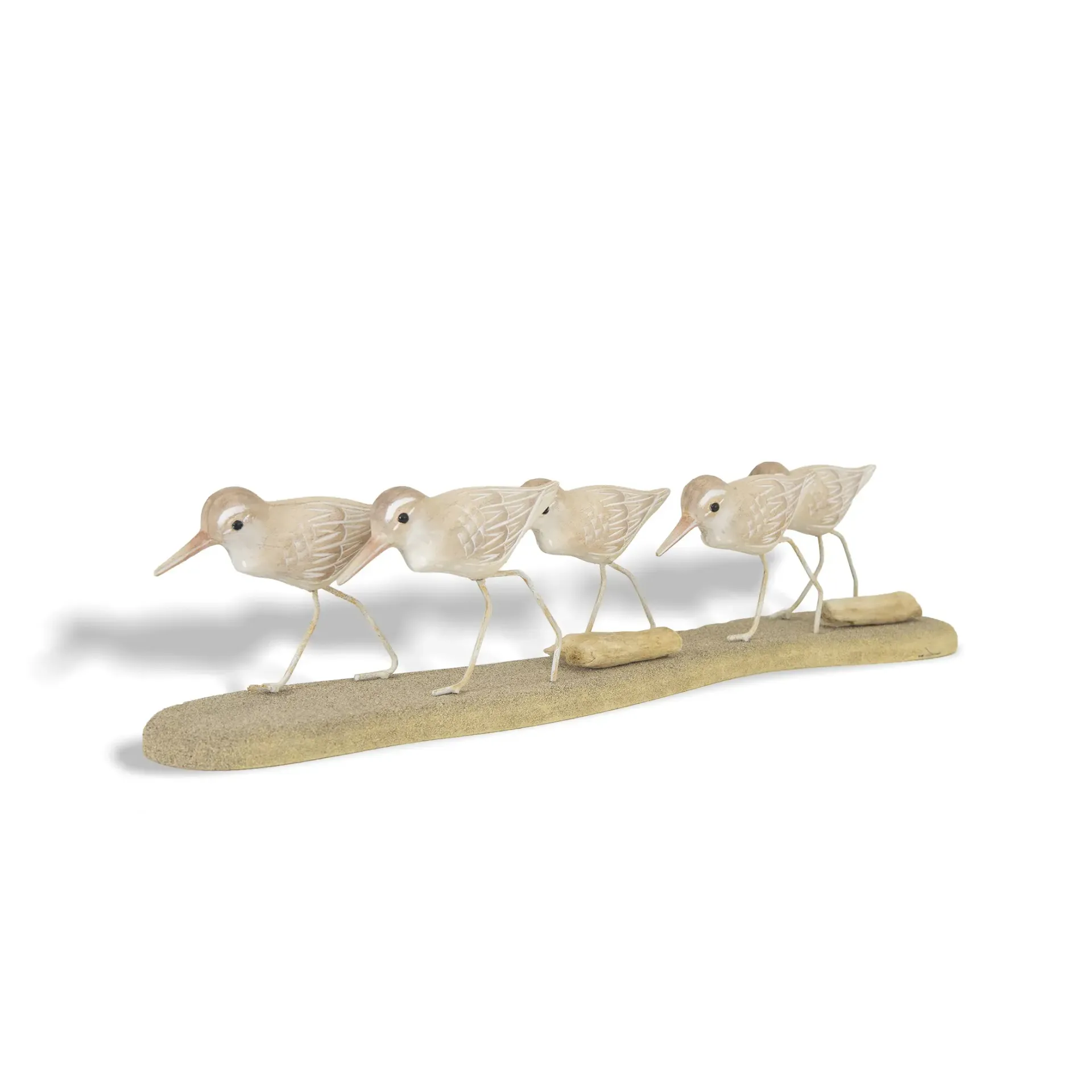 Gotta Run Sandpipers - Soft Natural Finish Tabletop