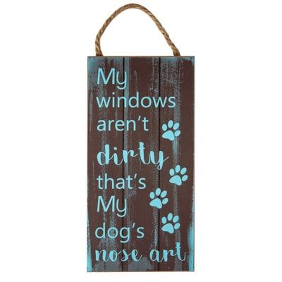 Dog Nose Print Sign GI W-8888