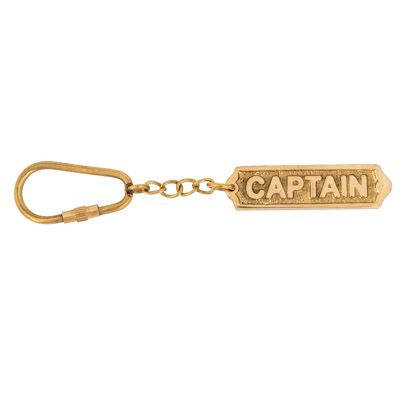 Captain Plaque Key Ring GI K-2020