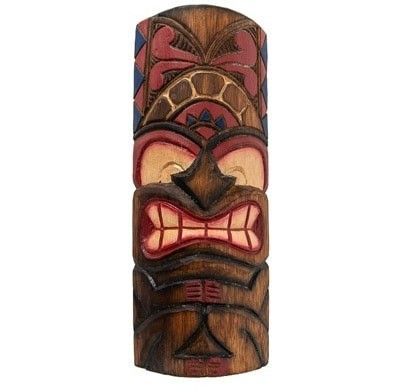 Carved Tiki Mask w/Closed Mouth GI M-1334