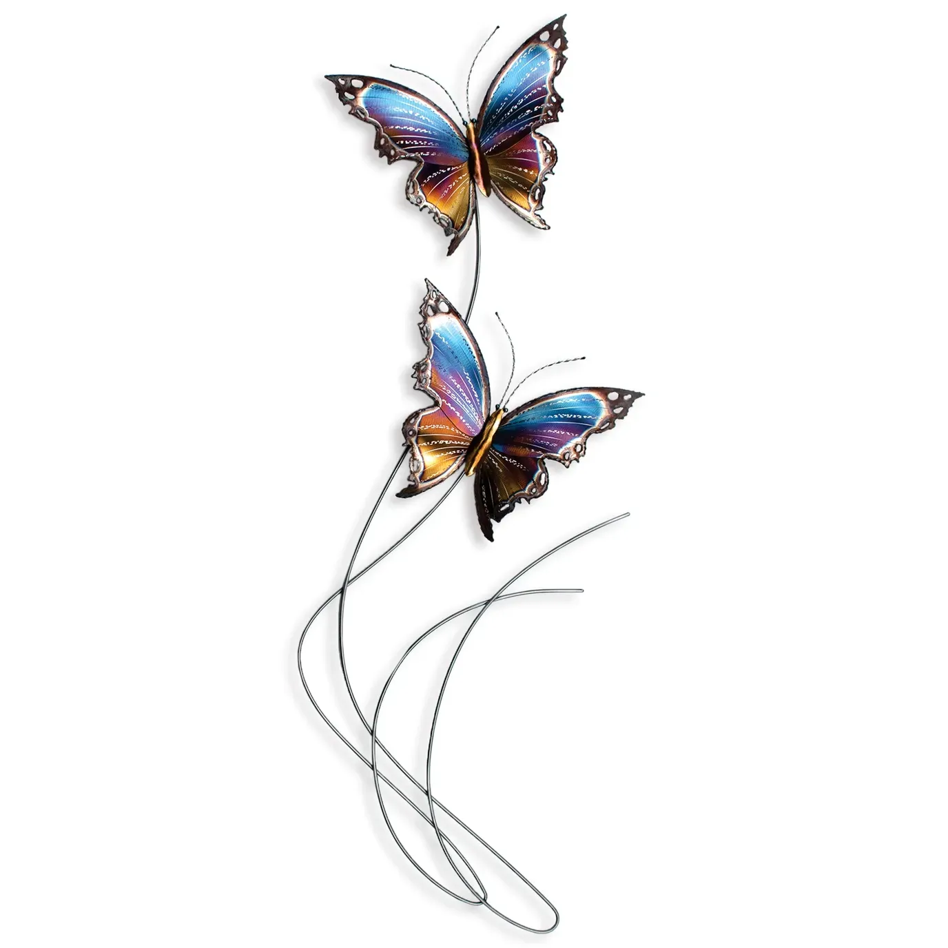 Flight Pair Path Metal Wall Decor