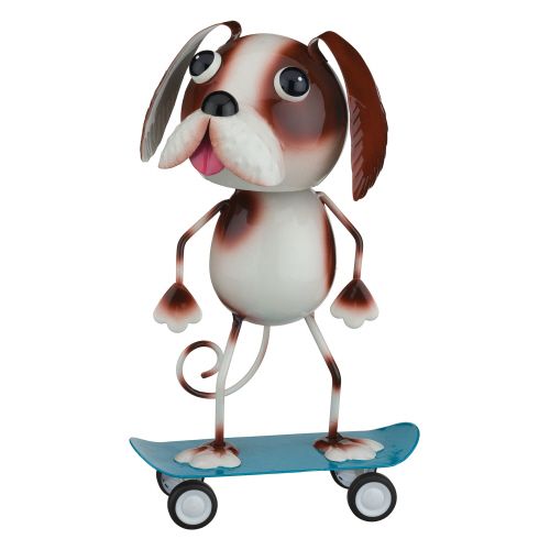 Dog on Skateboard Decor RA 13916