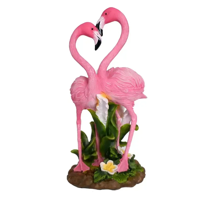 Pink Flamingo Pair 12