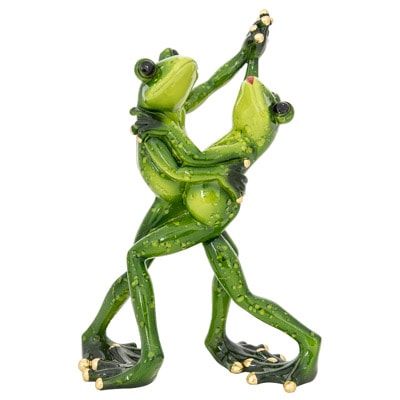 Dancing Frog Couple Figurine GI WW-636